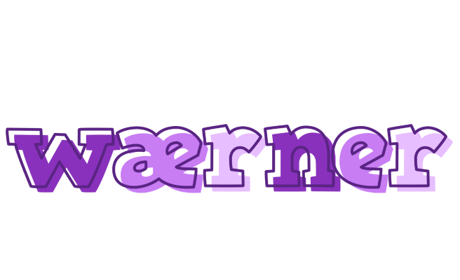 Wærner sensual logo