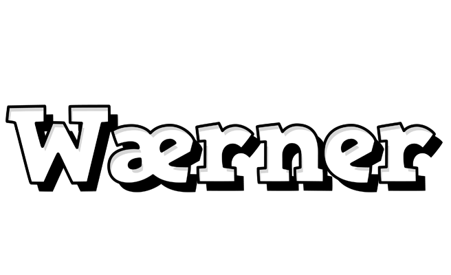 Wærner snowing logo