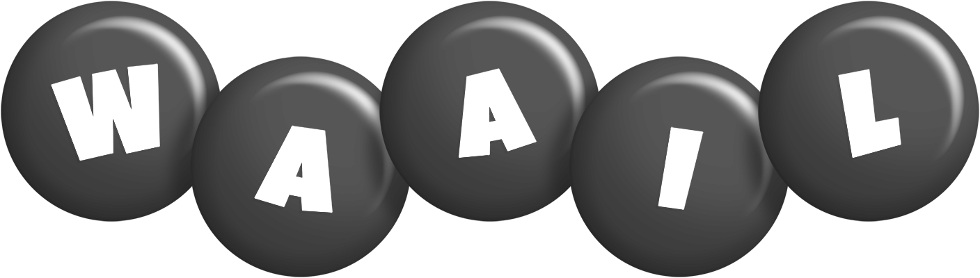 Waail candy-black logo