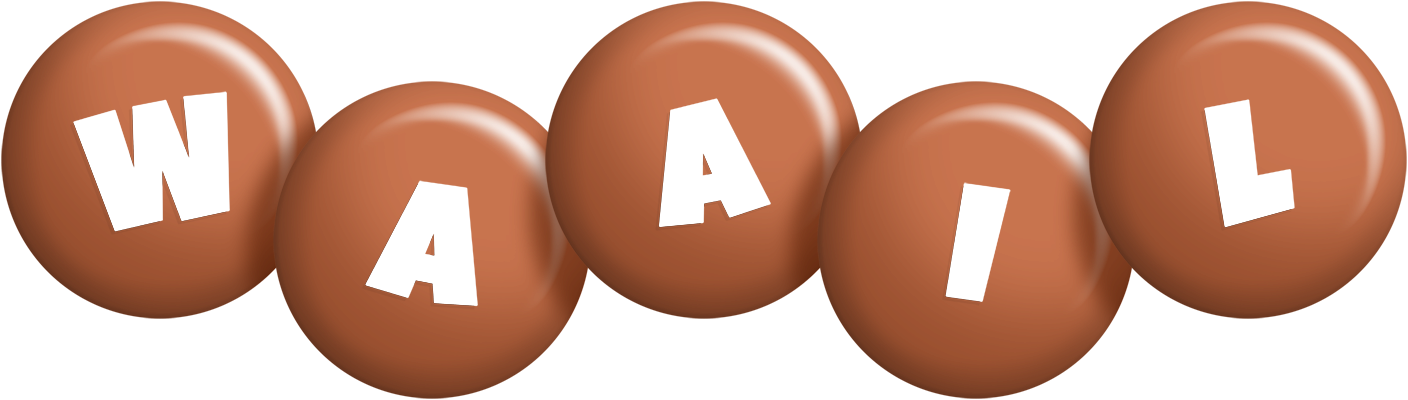 Waail candy-brown logo
