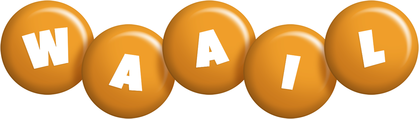 Waail candy-orange logo