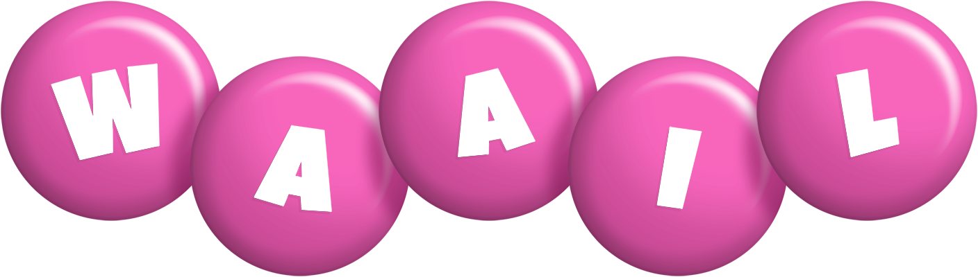 Waail candy-pink logo