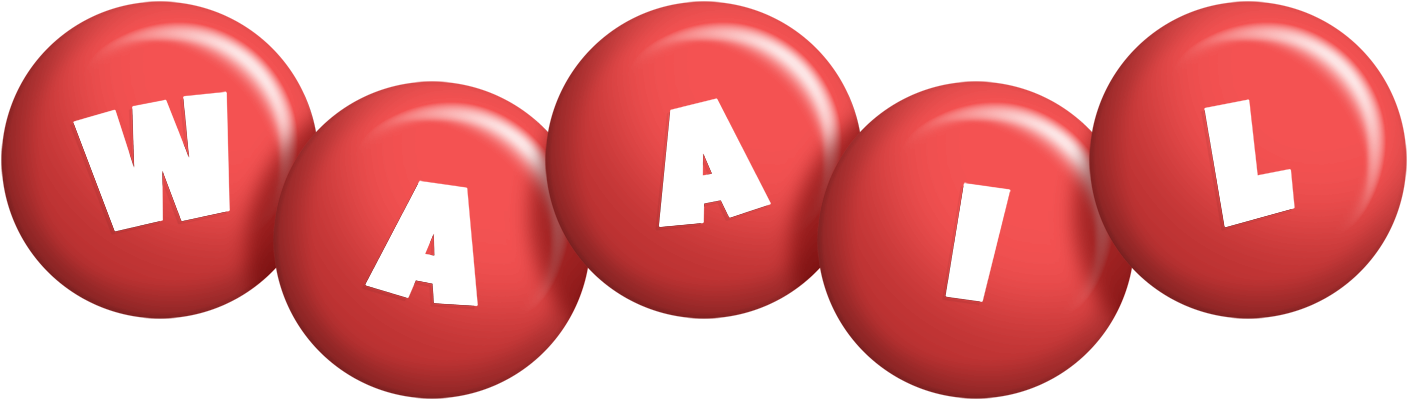Waail candy-red logo