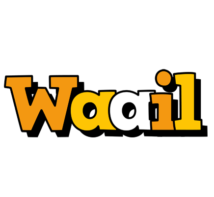 Waail cartoon logo