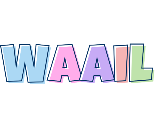 Waail pastel logo