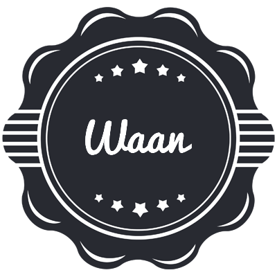 Waan badge logo