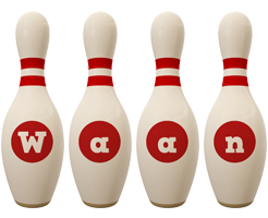 Waan bowling-pin logo