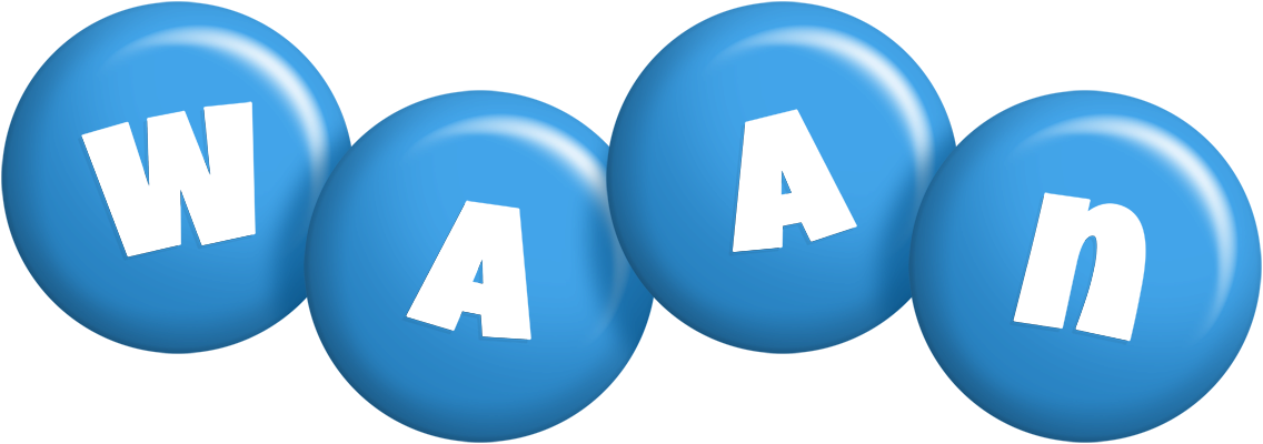 Waan candy-blue logo
