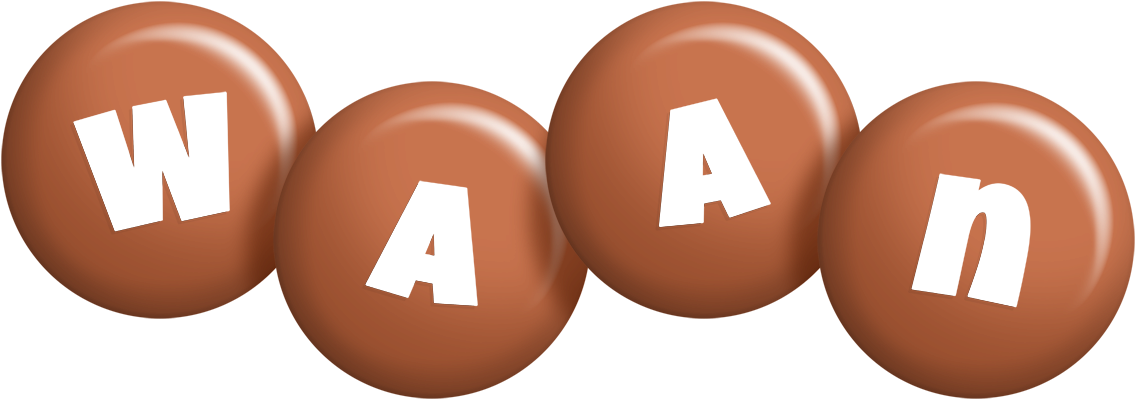 Waan candy-brown logo