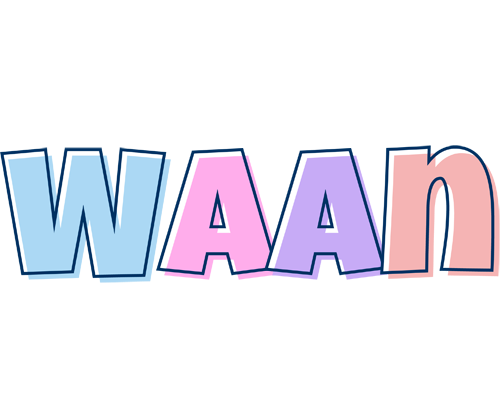 Waan pastel logo