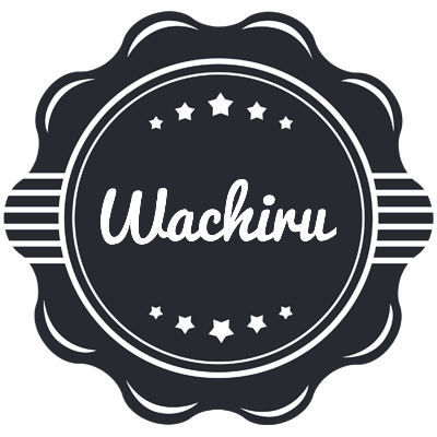 Wachiru badge logo