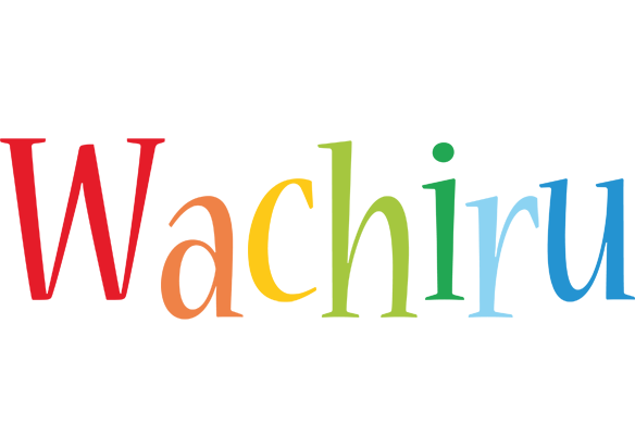 Wachiru birthday logo