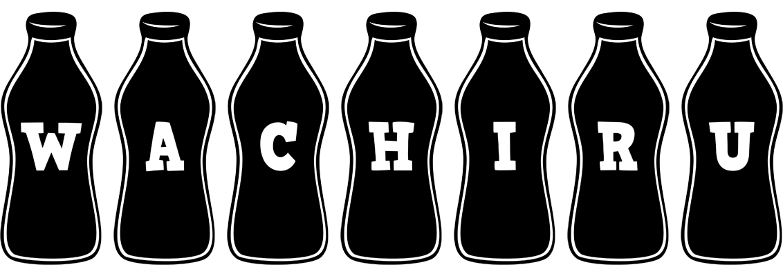 Wachiru bottle logo
