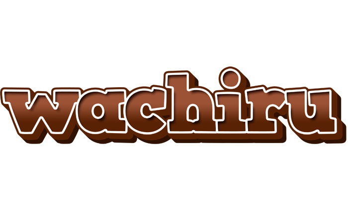 Wachiru brownie logo
