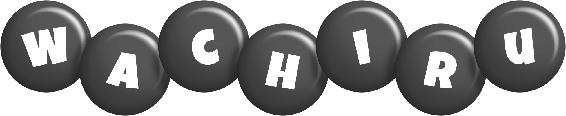 Wachiru candy-black logo