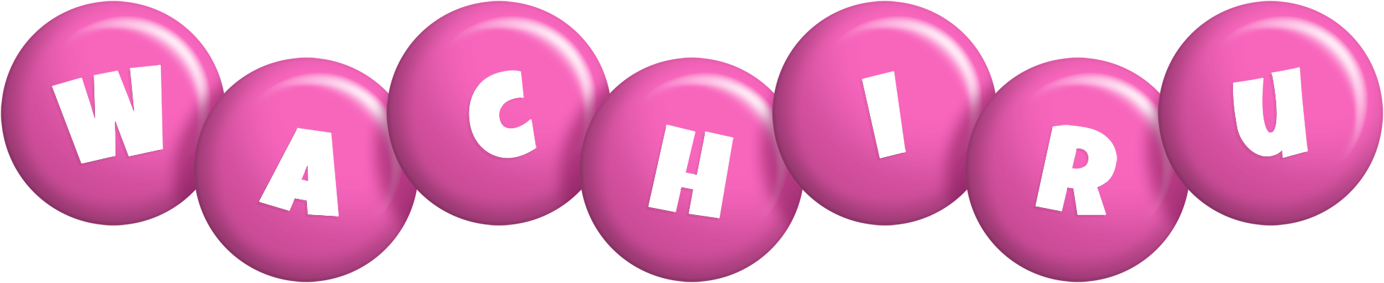Wachiru candy-pink logo