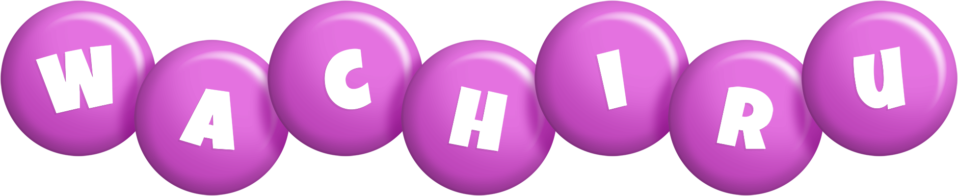Wachiru candy-purple logo