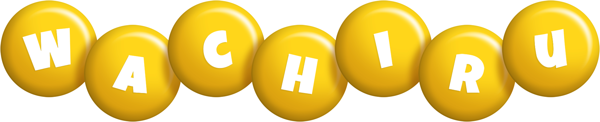 Wachiru candy-yellow logo