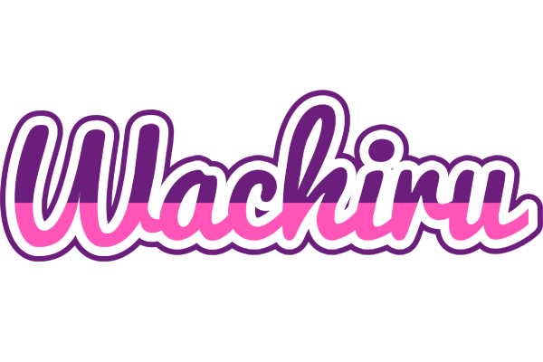 Wachiru cheerful logo