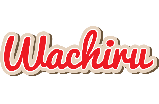 Wachiru chocolate logo