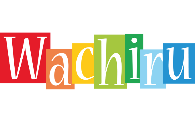 Wachiru colors logo