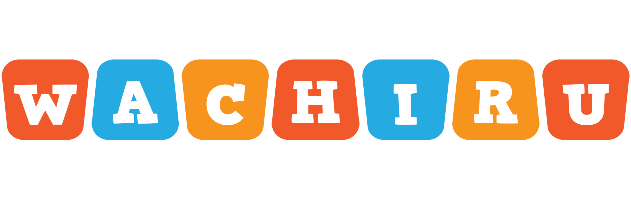 Wachiru comics logo