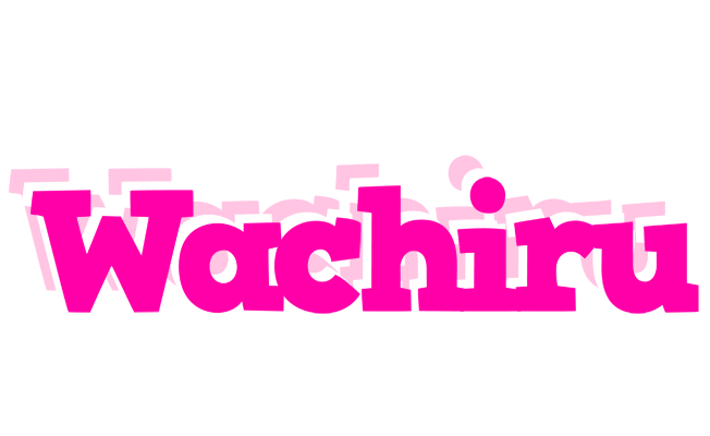 Wachiru dancing logo