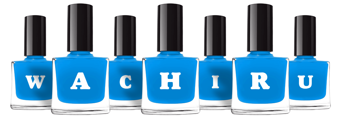 Wachiru glossy logo