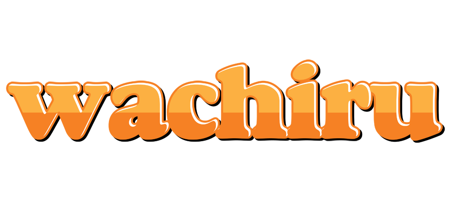 Wachiru orange logo