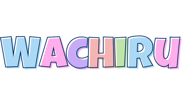 Wachiru pastel logo