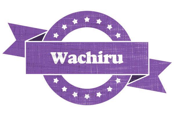 Wachiru royal logo