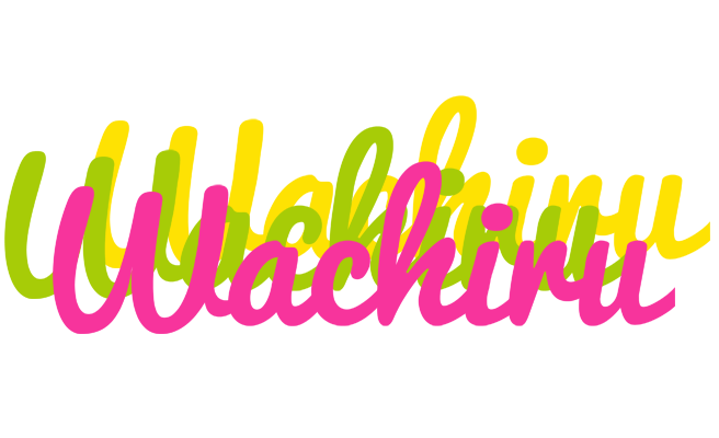 Wachiru sweets logo
