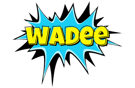 Wadee amazing logo