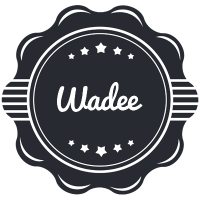 Wadee badge logo