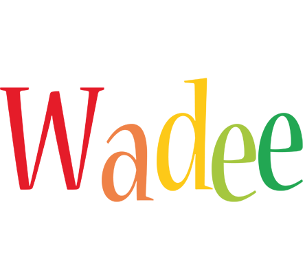 Wadee birthday logo