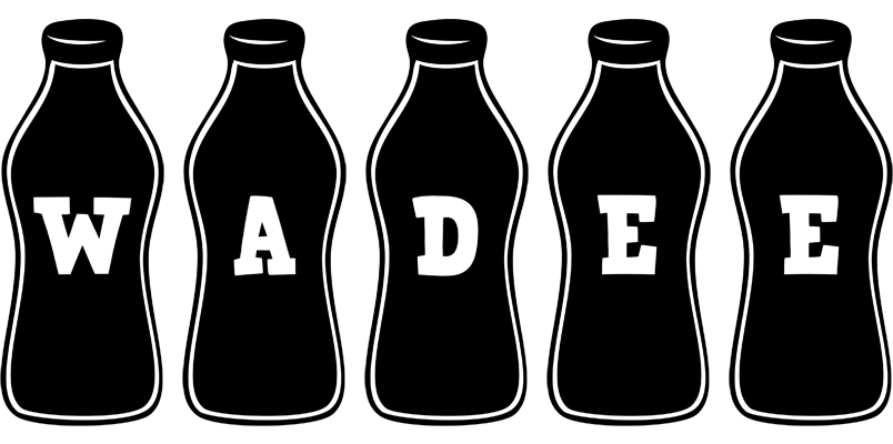 Wadee bottle logo