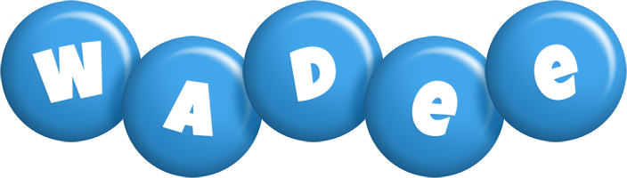 Wadee candy-blue logo