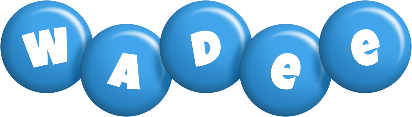 Wadee candy-blue logo