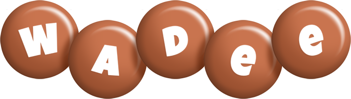 Wadee candy-brown logo