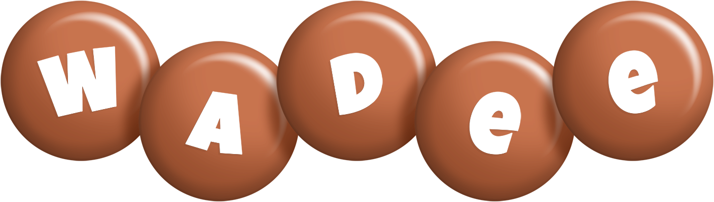 Wadee candy-brown logo
