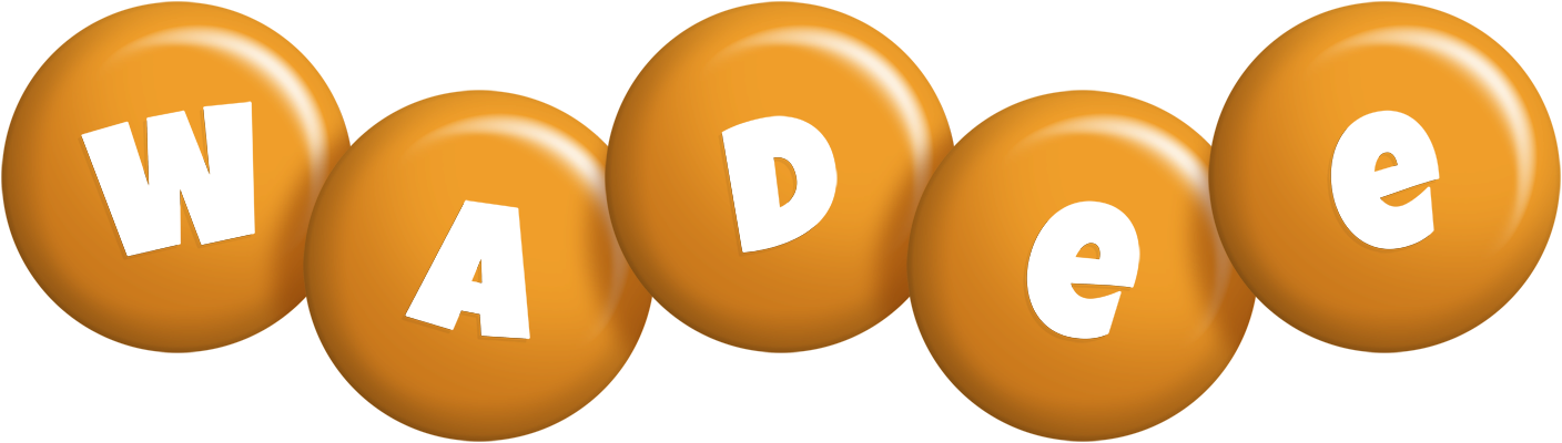 Wadee candy-orange logo