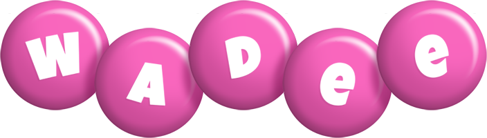 Wadee candy-pink logo