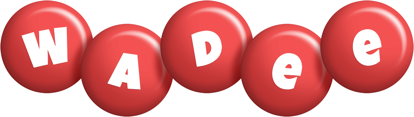 Wadee candy-red logo