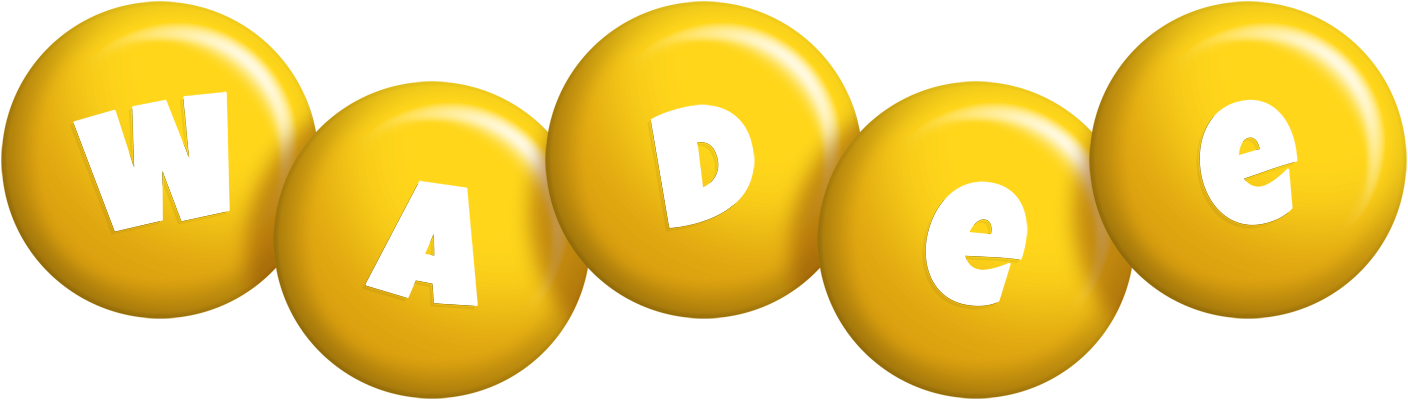 Wadee candy-yellow logo