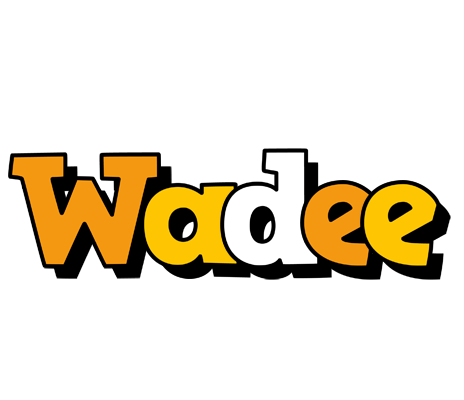 Wadee cartoon logo