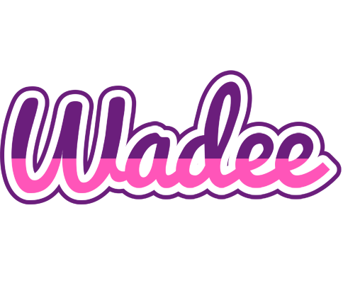 Wadee cheerful logo