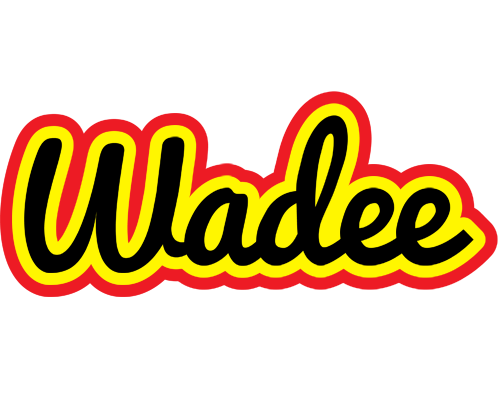 Wadee flaming logo