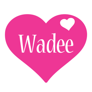 Wadee love-heart logo