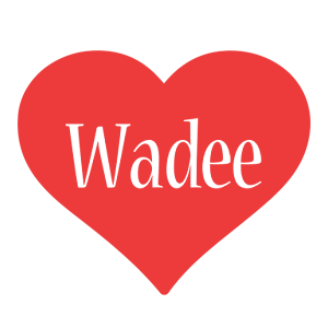 Wadee love logo