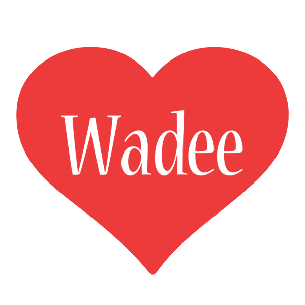 Wadee love logo